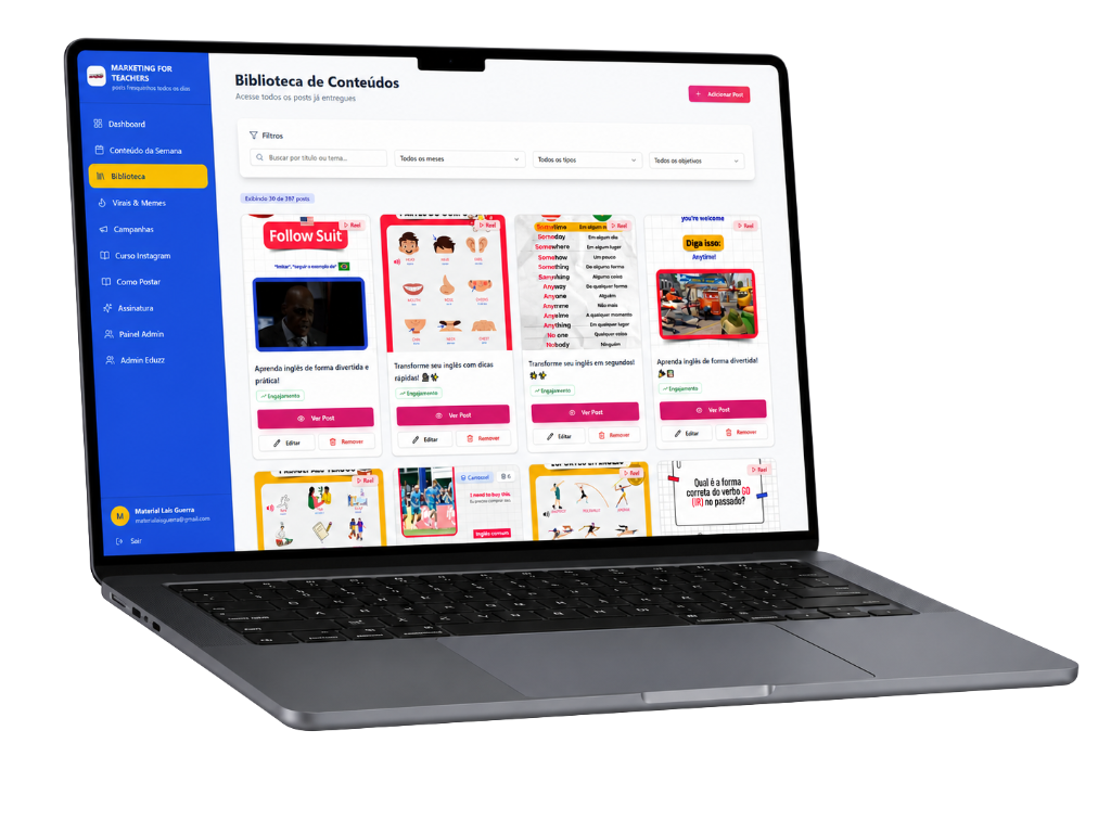 Plataforma Marketing for Teachers