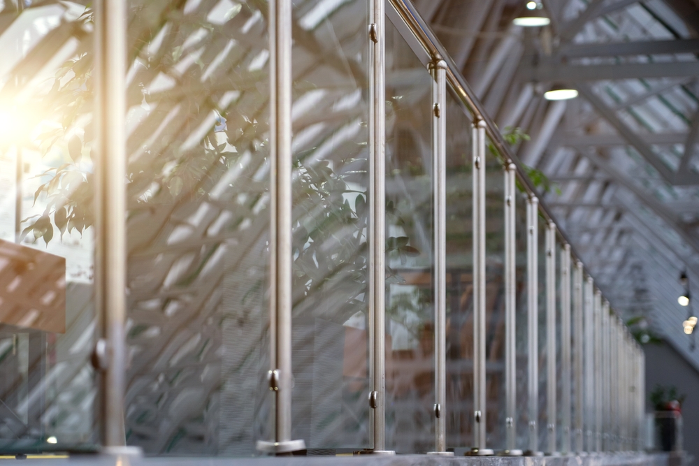 Glass atrium