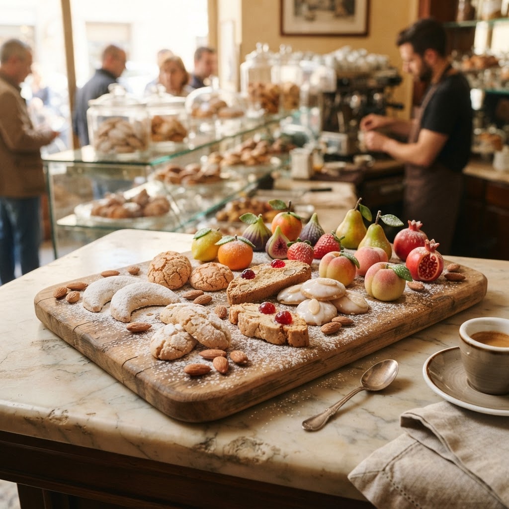 Biscotti artigianali e paste di mandorla siciliane di Pasticceria Setaro