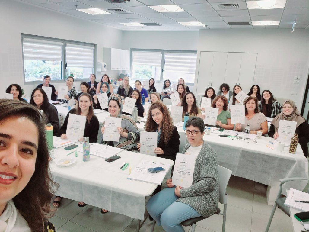קבוצה עם תעודות