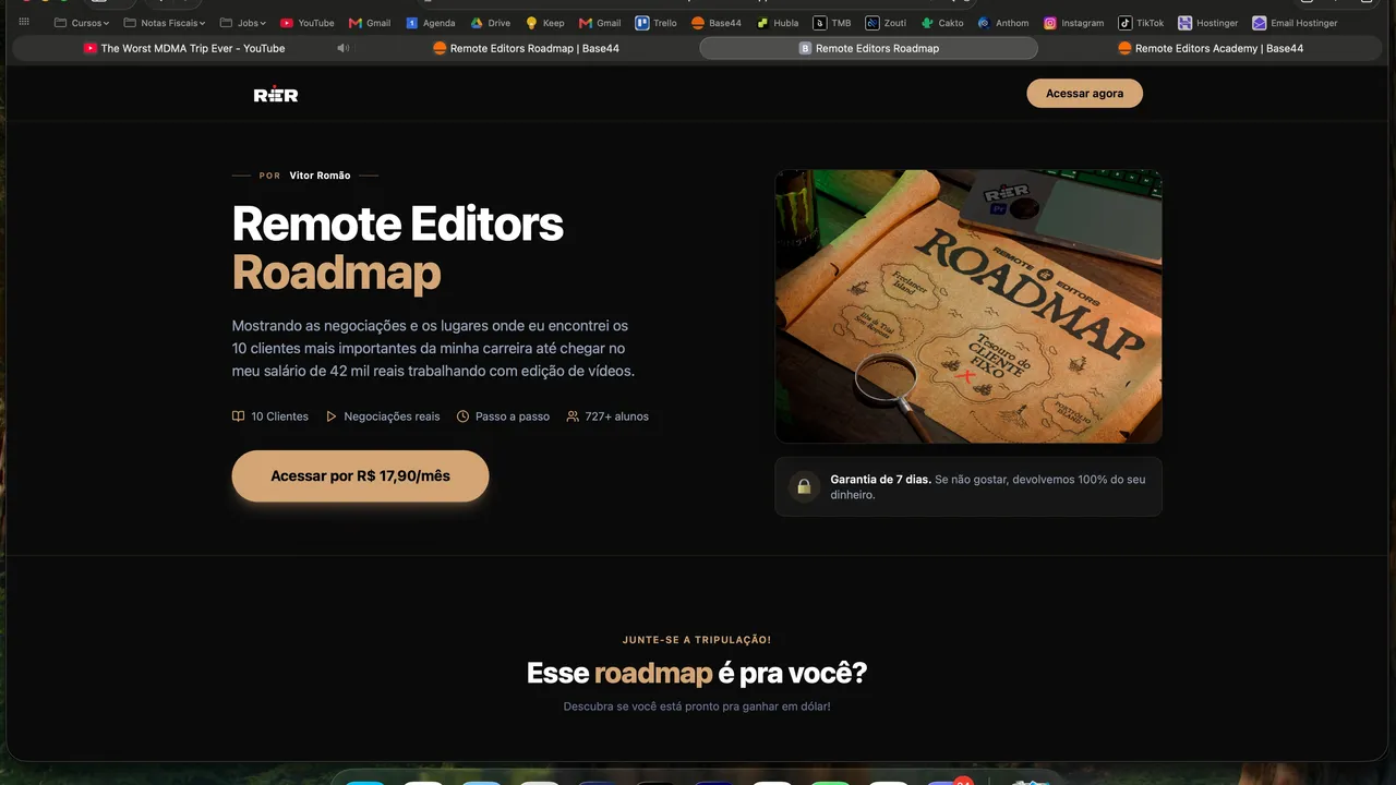 Roadmap template preview