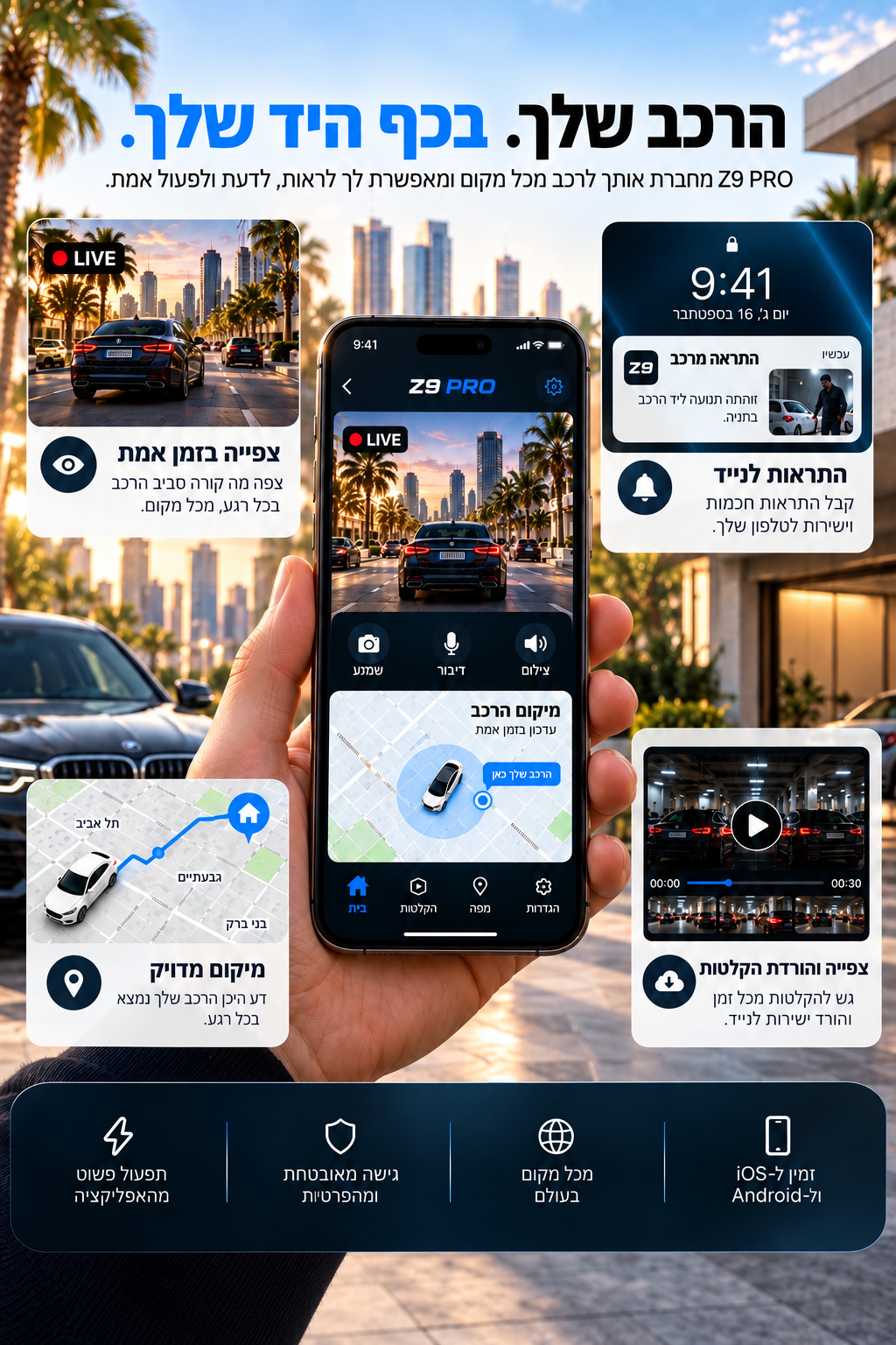 הרכב שלך. בכף היד שלך. — Z9 PRO