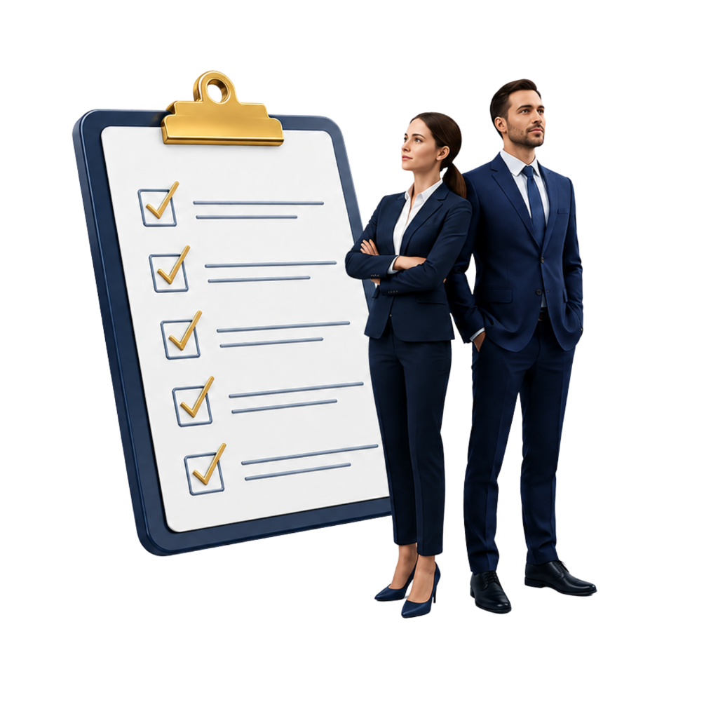 FDA regulatory and quality consultants reviewing compliance documents and quality system requirements.