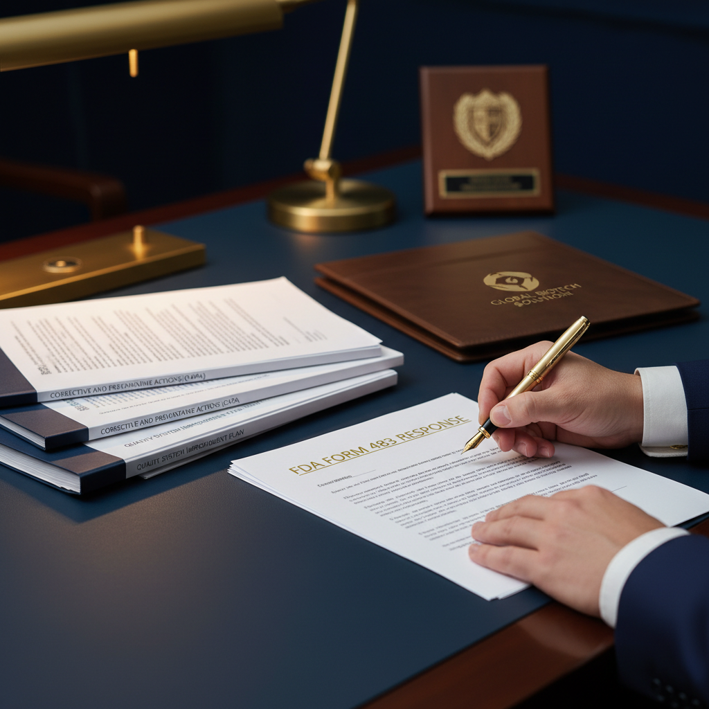 Responding to a Form 483: Strategy, Tone, and Execution