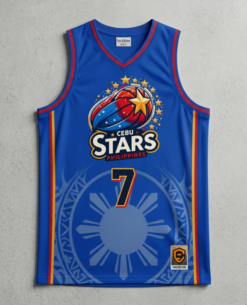 Cebu Stars Adult Jersey (Blue)
