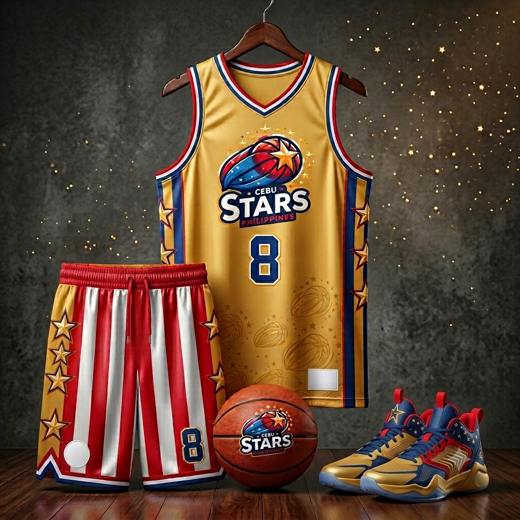 Cebu Stars Vintage Legacy Uniform Set