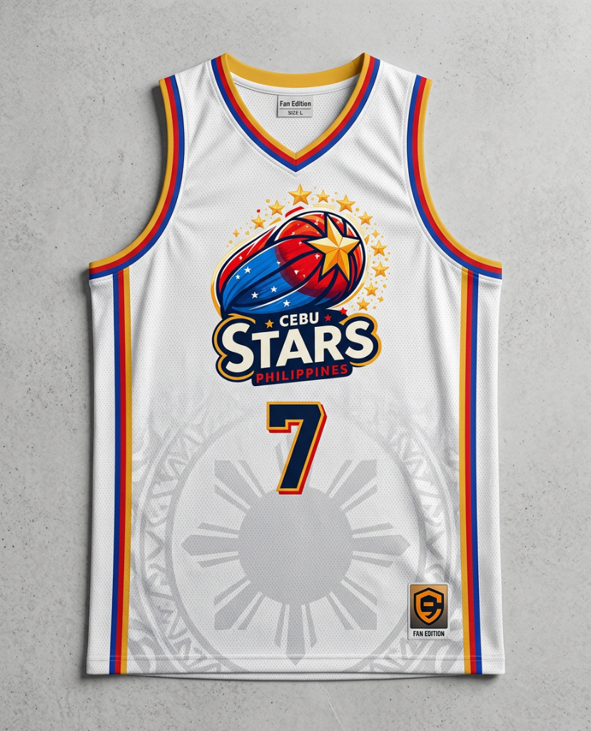 Cebu Stars Adult Jersey (White)