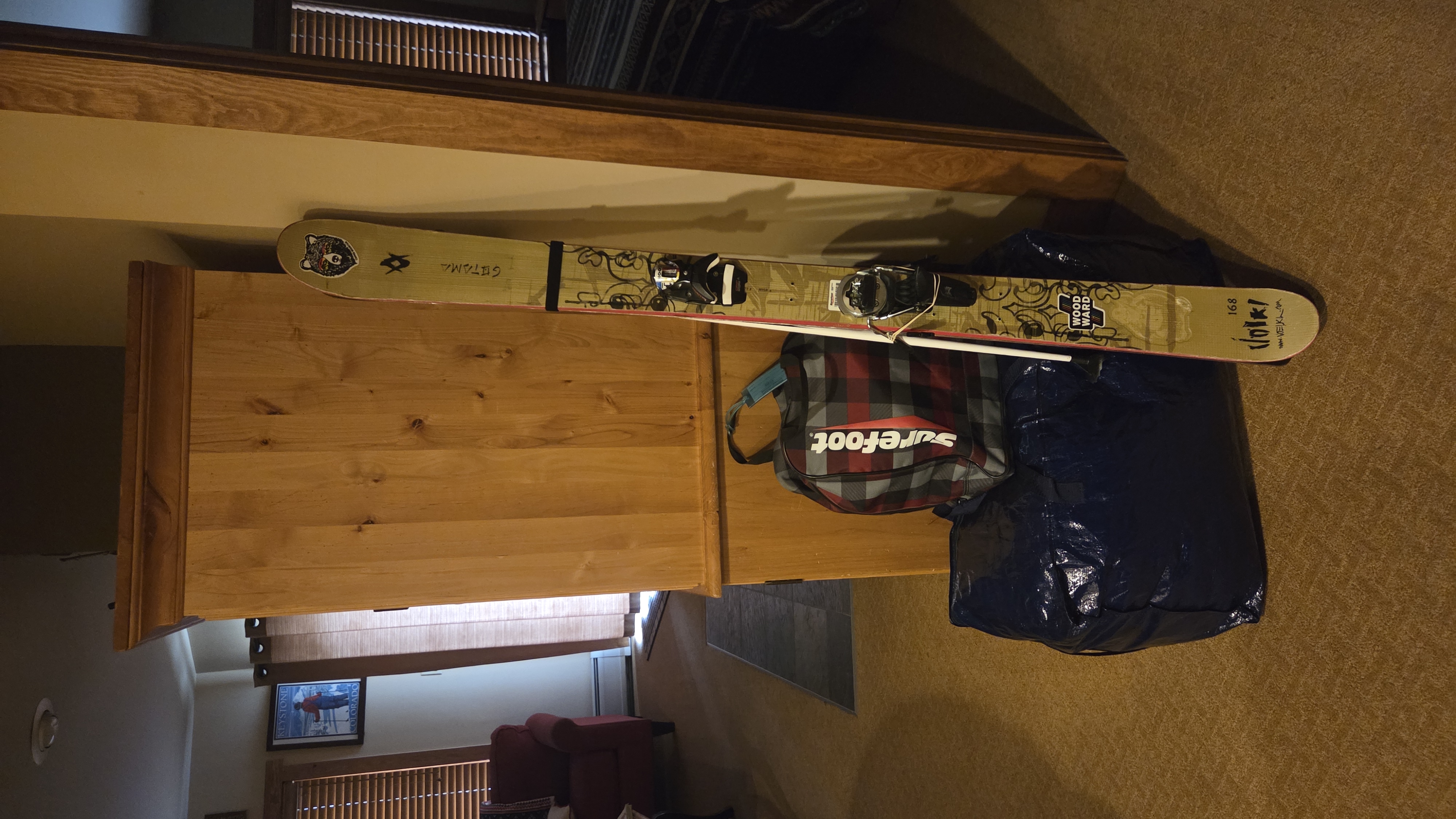 Gear delivered and stored by Valet Ski Storage