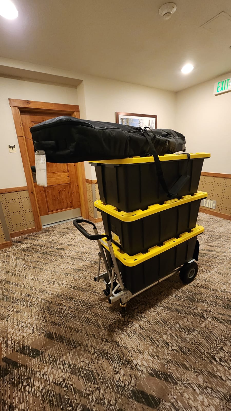 Gear delivered and stored by Valet Ski Storage