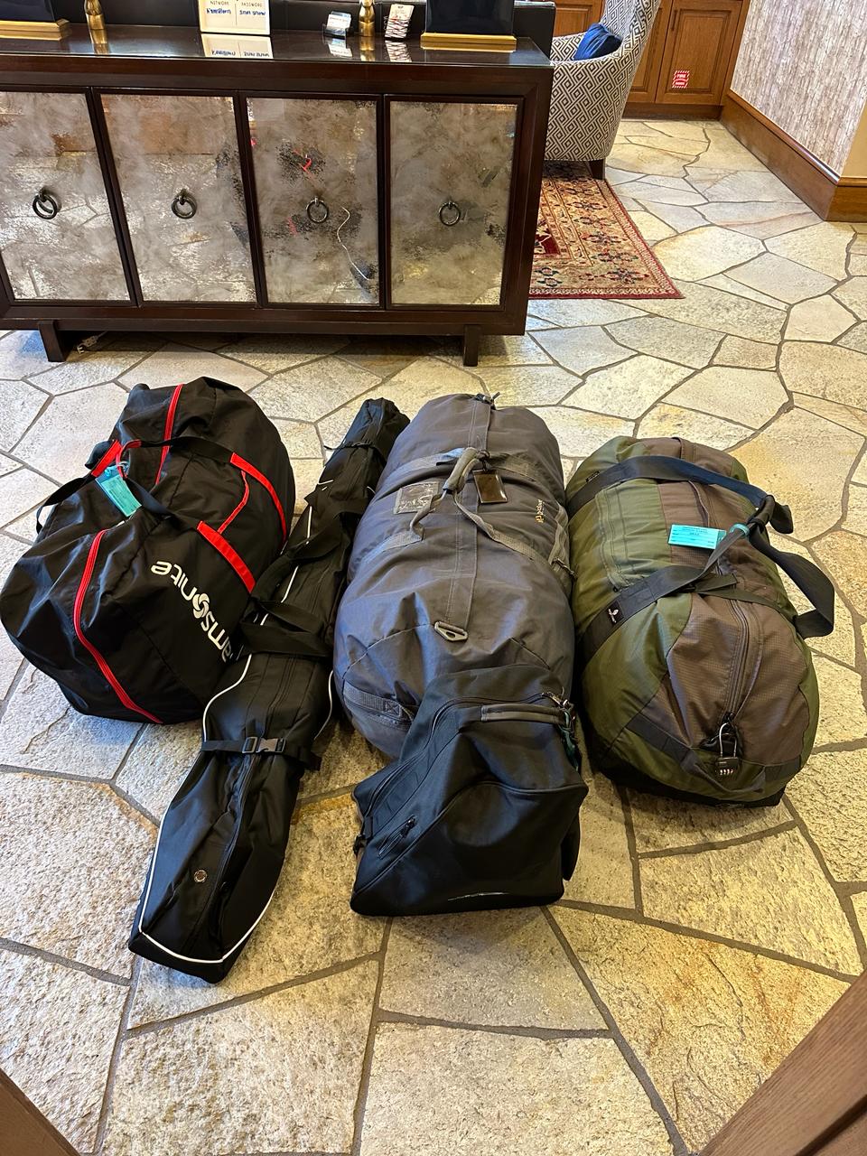 Gear delivered and stored by Valet Ski Storage
