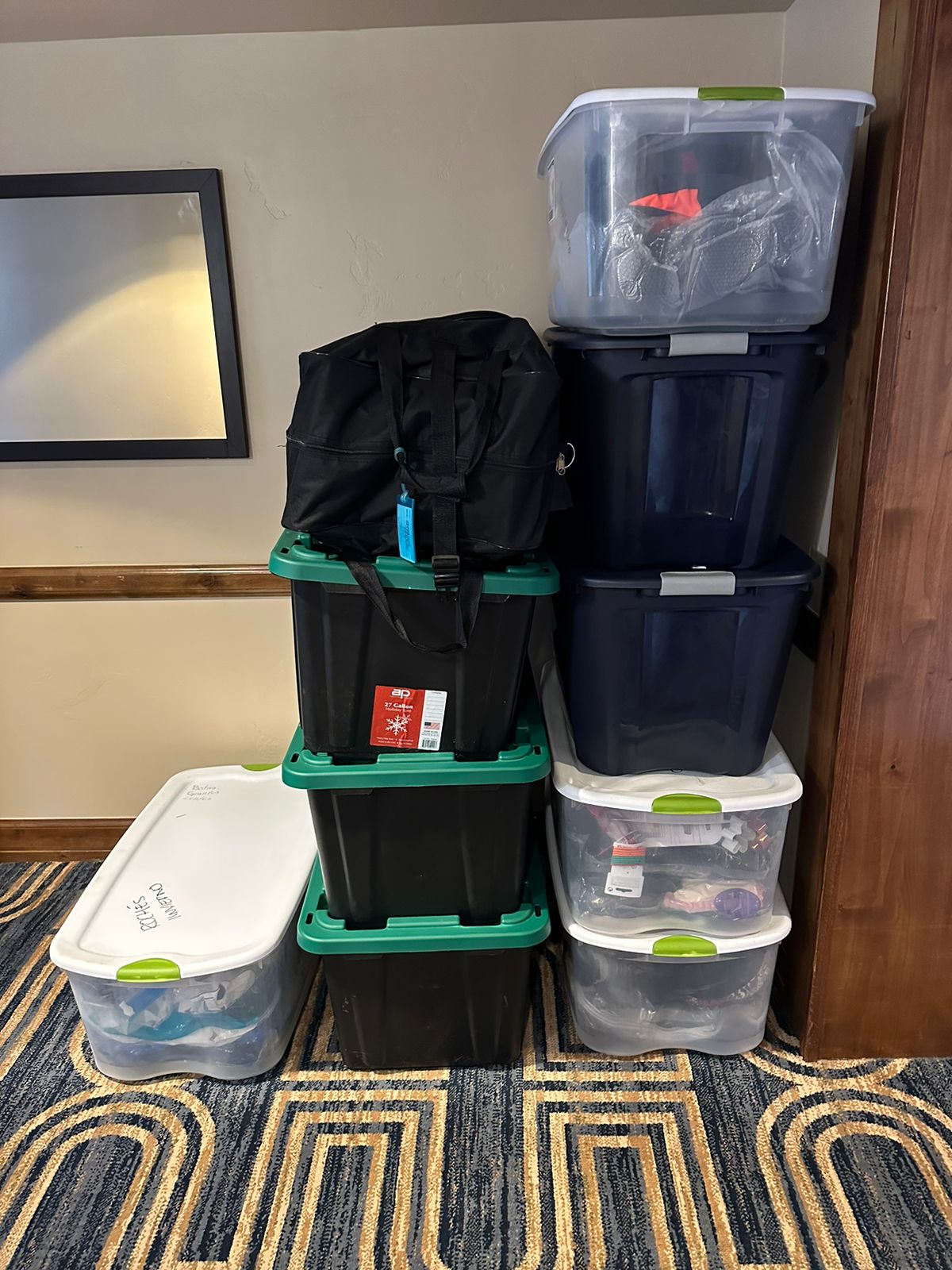 Gear delivered and stored by Valet Ski Storage