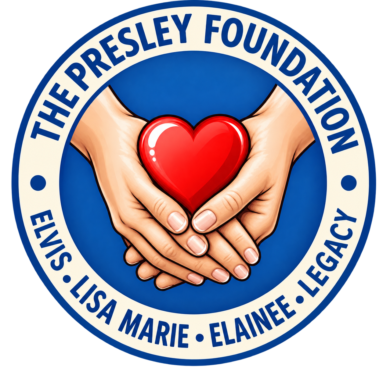 The Presley Foundation legacy emblem