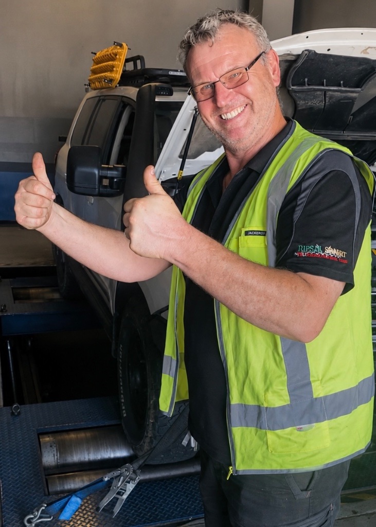 Sean Heywood thumbs up