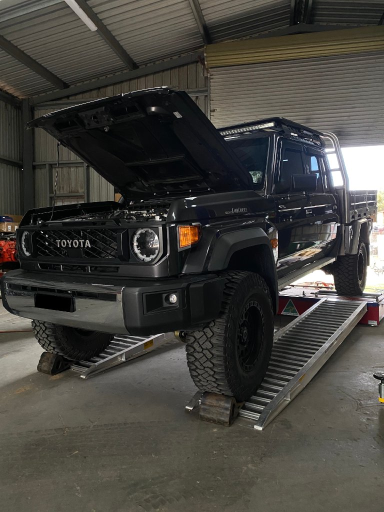Landcruiser 70 Series 4.5L V8 Diesel Tuning