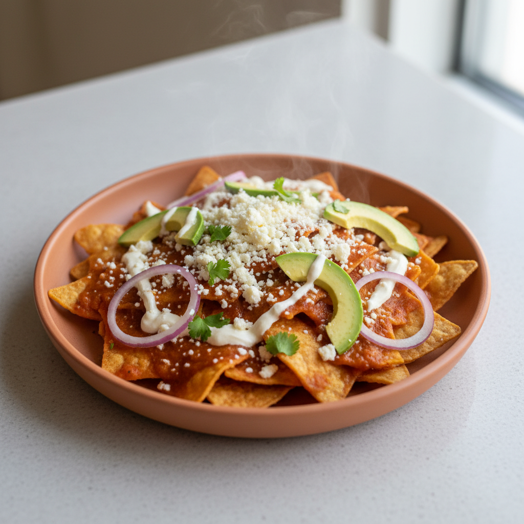 Chilaquiles Rojos