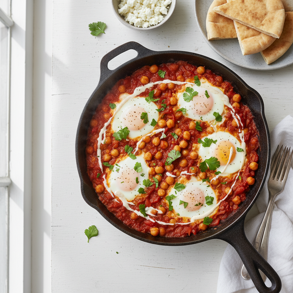 Shakshuka with Chickpeas