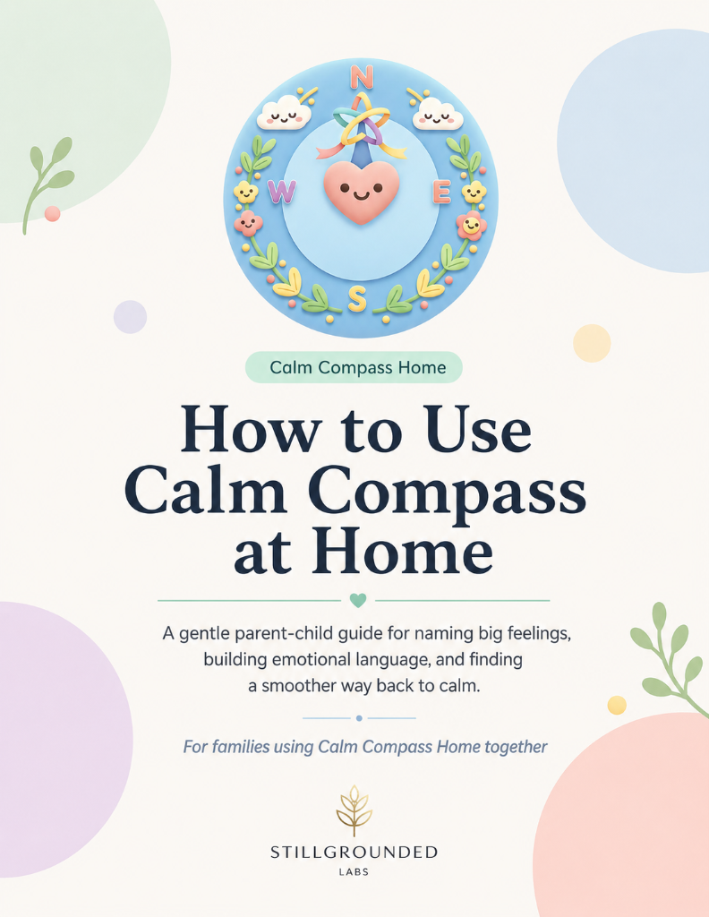 Calm Compass Home family guide cover