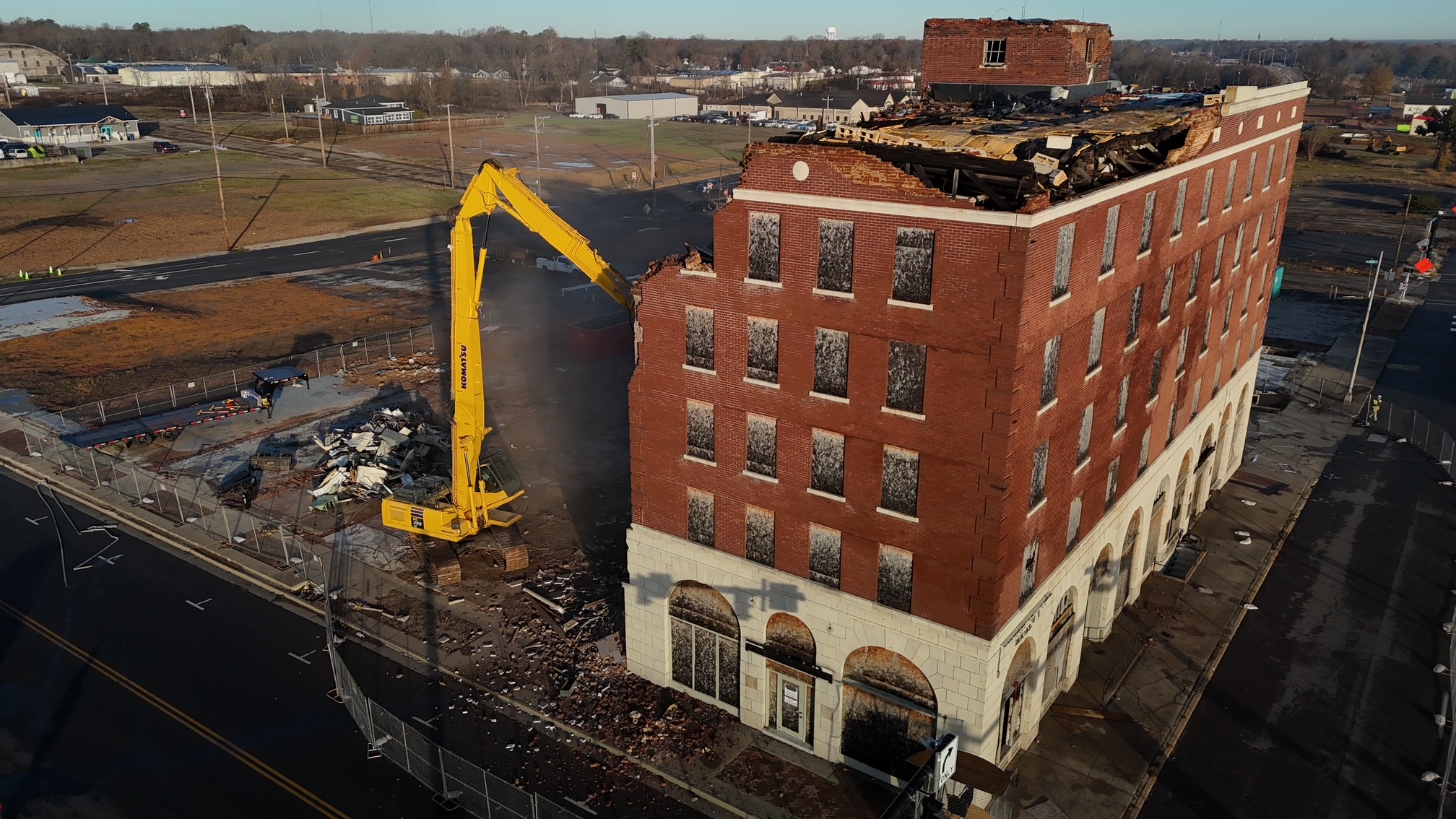 Historic Hotel Demolition
