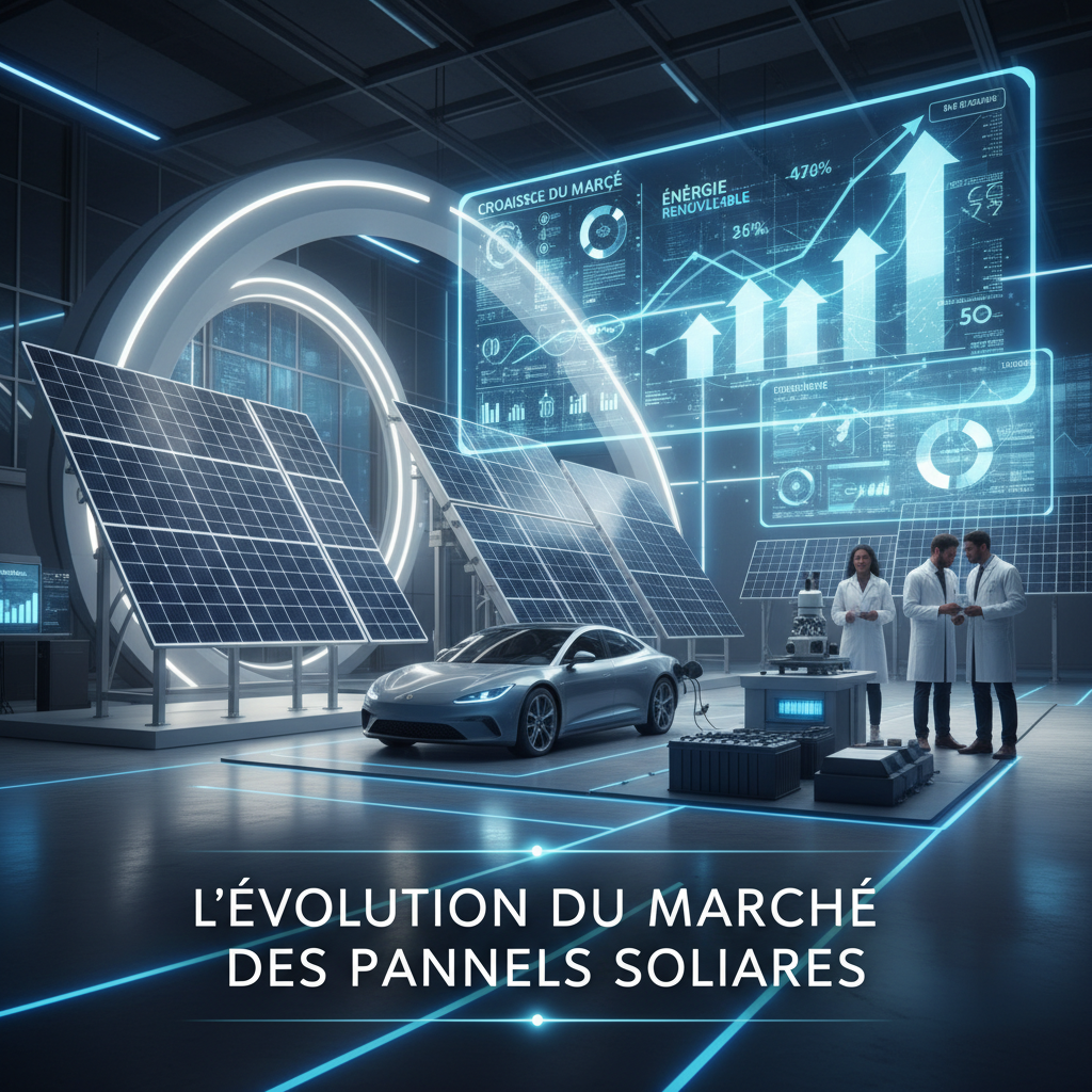 L'évolution du marché des panneaux solaires : tendances et perspectives