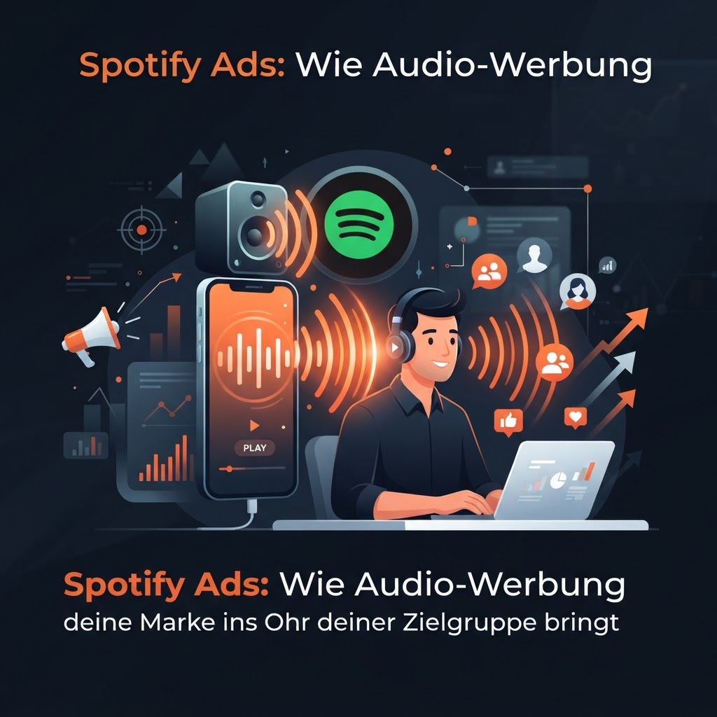 Spotify Ads: Wie Audio-Werbung deine Marke ins Ohr deiner Zielgruppe bringt