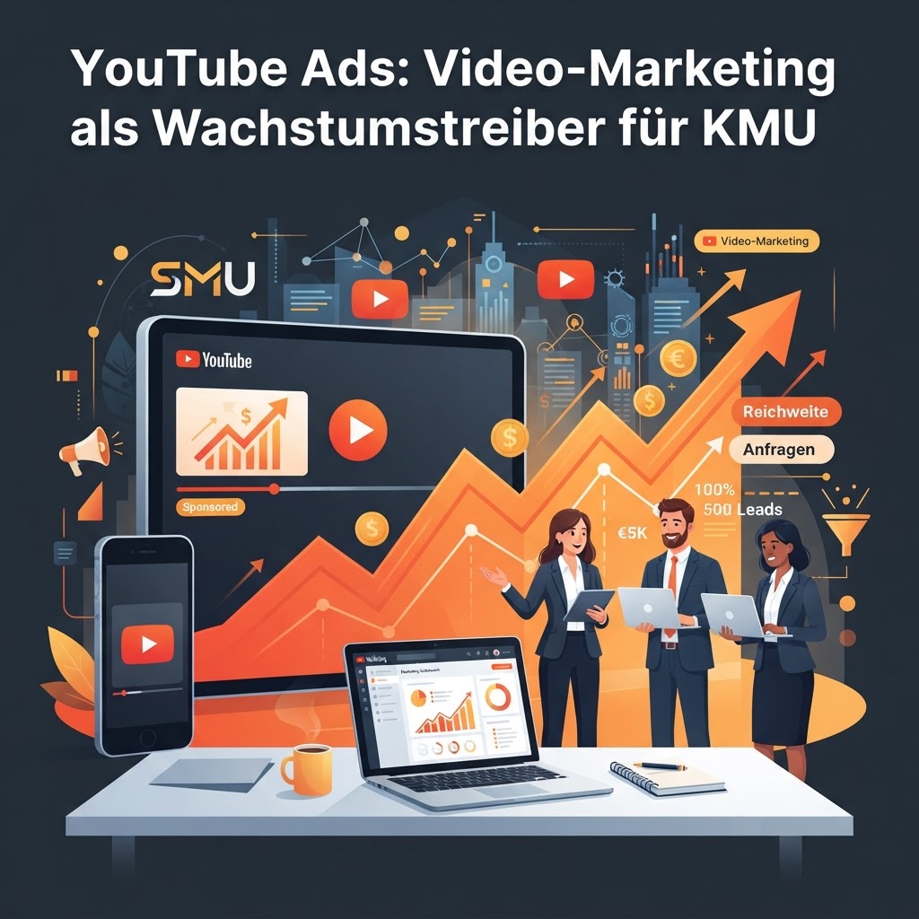 YouTube Ads: Wie KMU mit Video Marketing Reichweite und Anfragen aufbauen