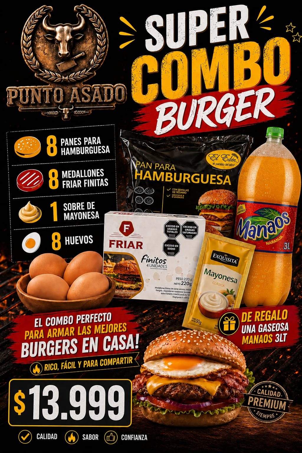 Super Combo Burger