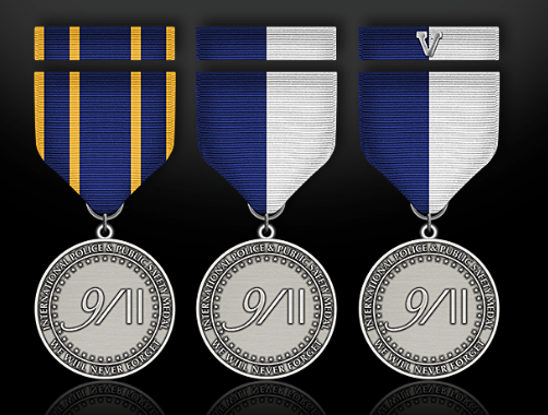 International 9/11 Police and Public Safety Medals