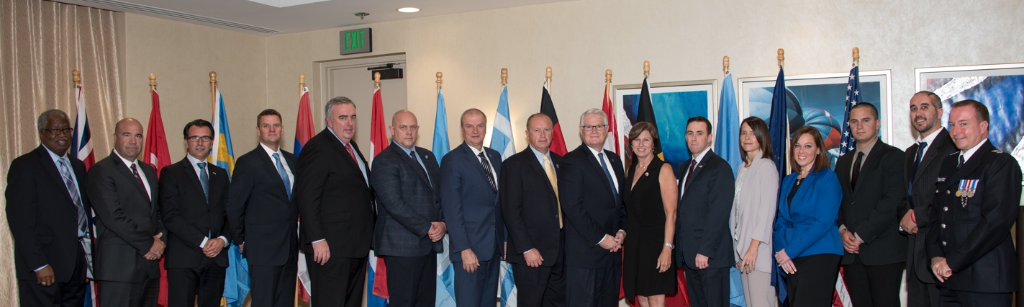9/11 Medal Honors Ceremony — honorees and officials
