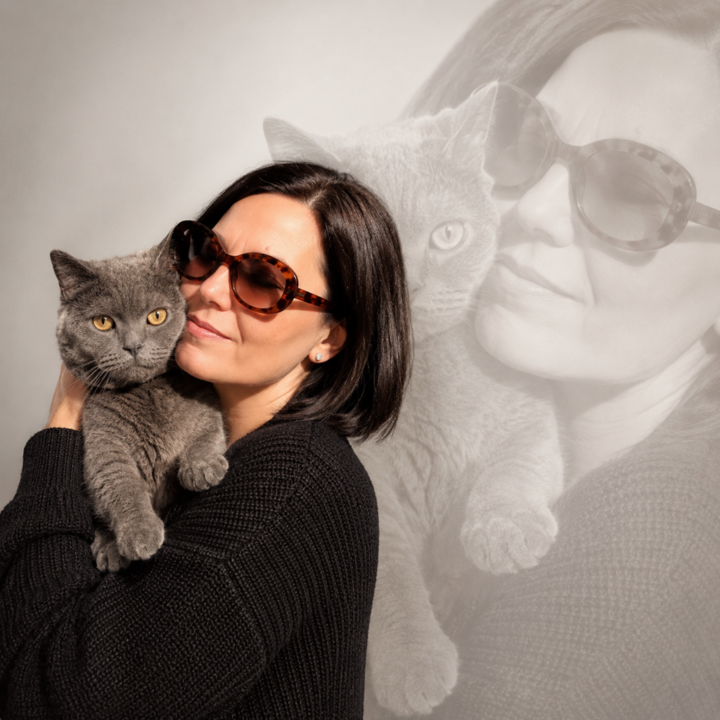 Karen et sa mascotte Crypto