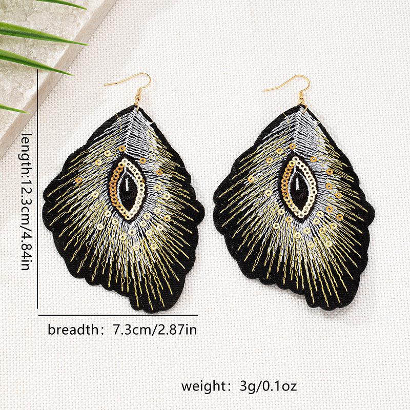Peacock Dream Earring (Big)