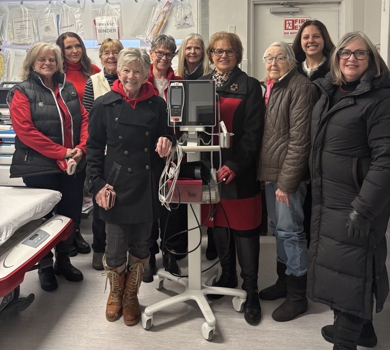 Richards Landing Auxiliary cheque presentation