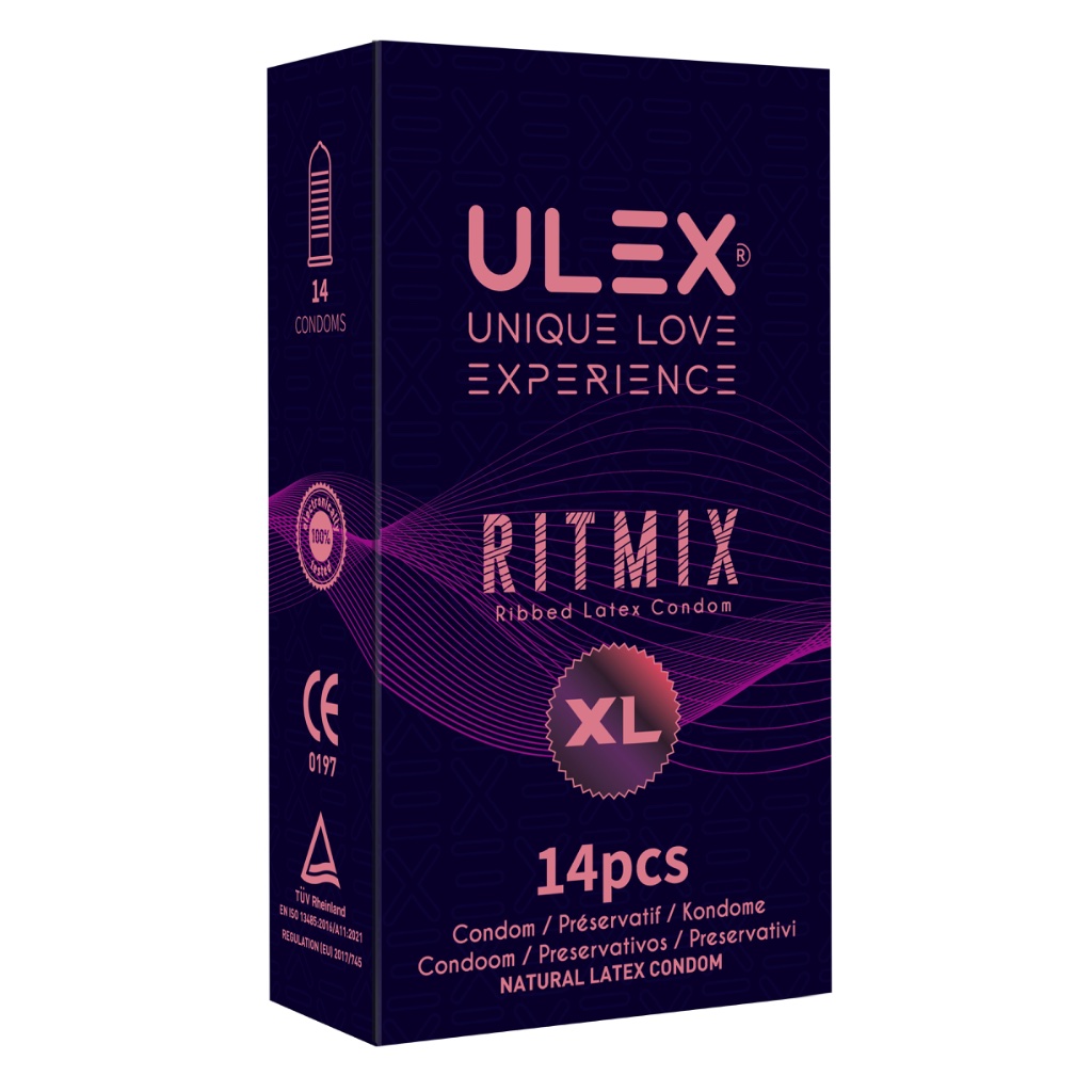 ULEX Ritmix Ribbed XL — ULEX® 14 pcs
