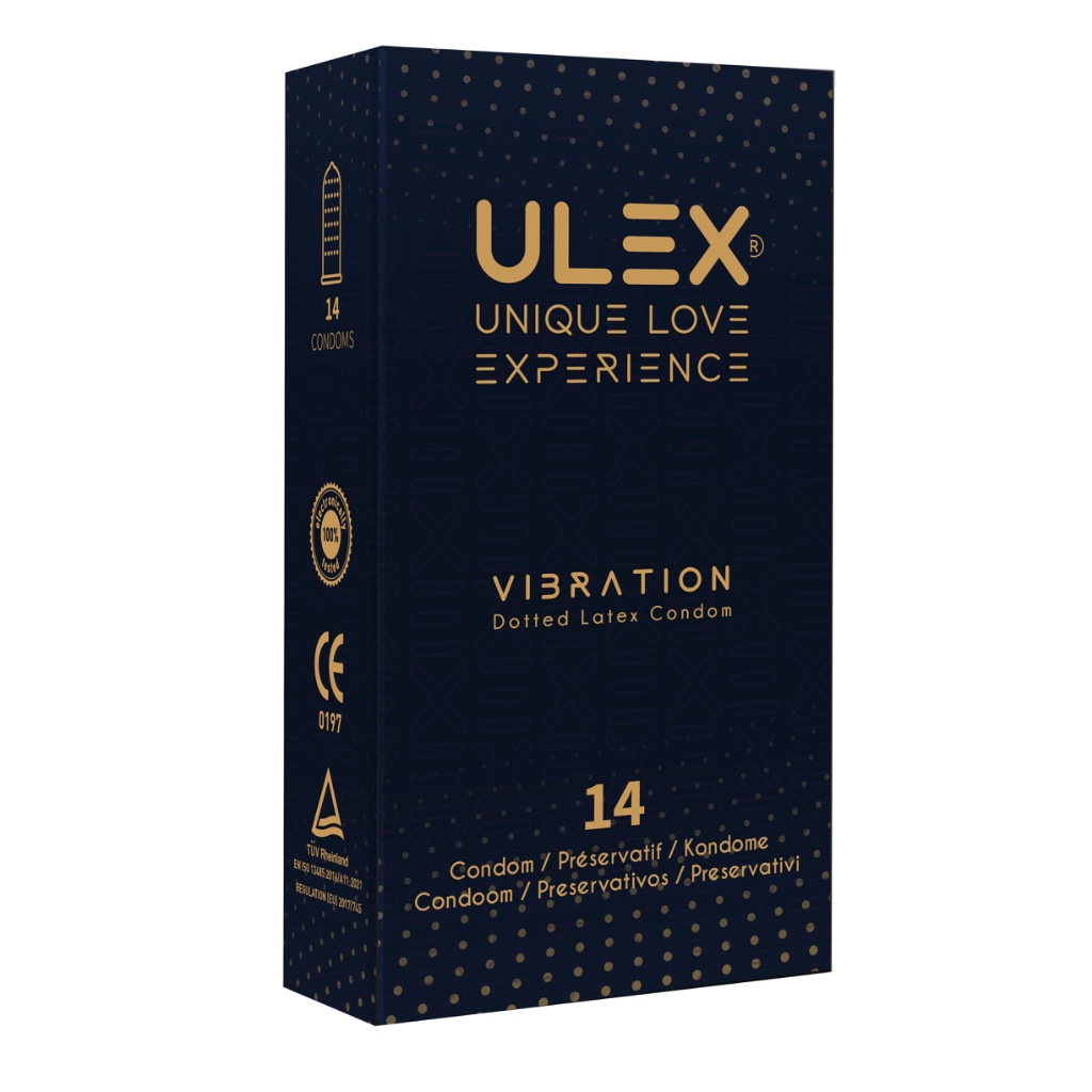 ULEX Vibration Dotted — ULEX® 14 pcs