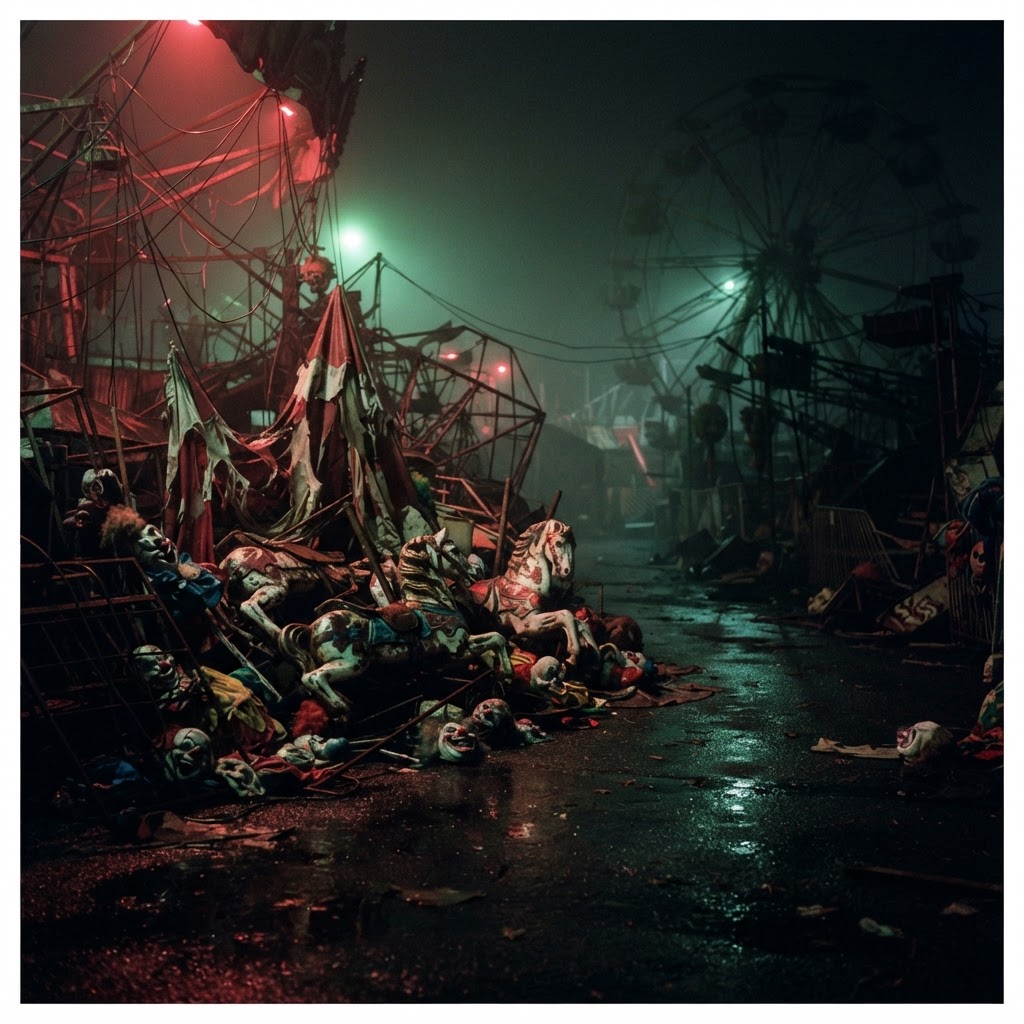 Sideshow of Decay scare zone at Halloween Horror Nights 35