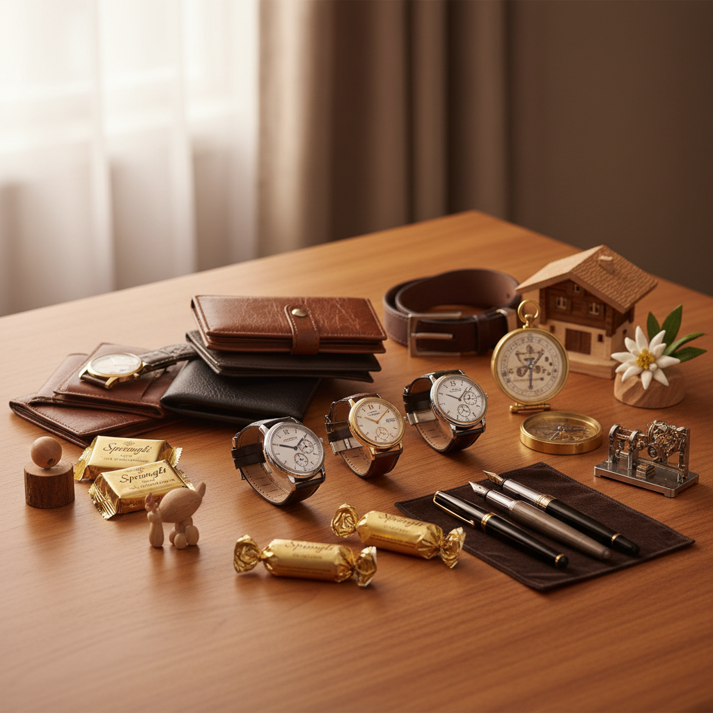 Swiss luxury craftsmanship items