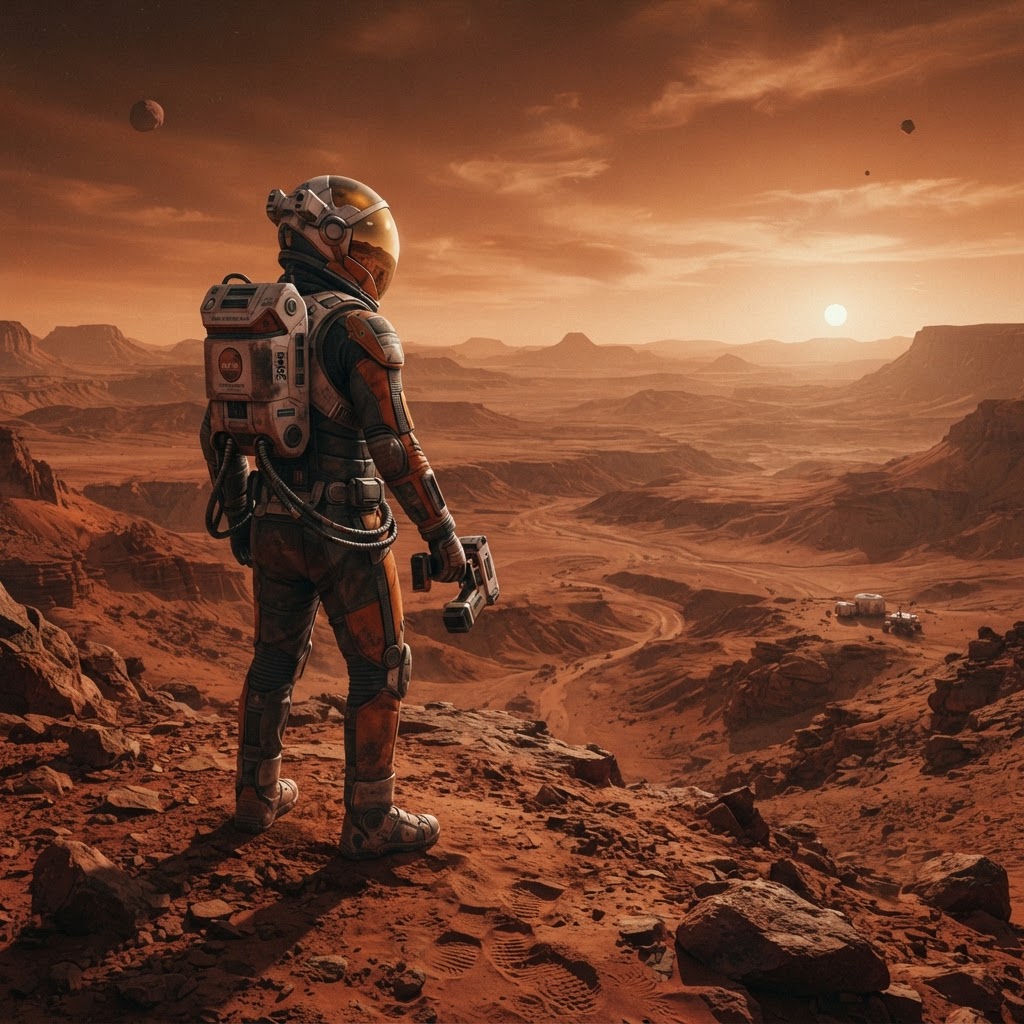 On Mars