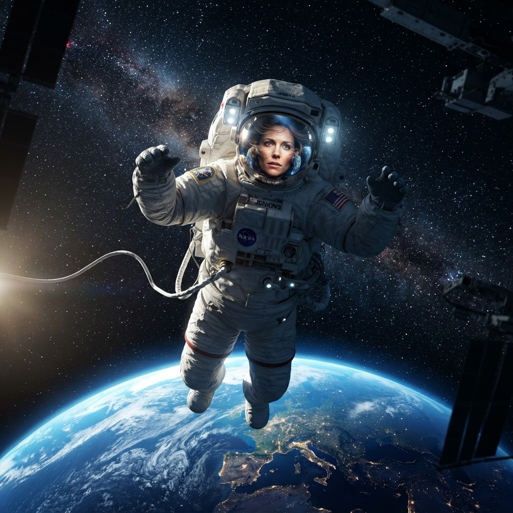 In space