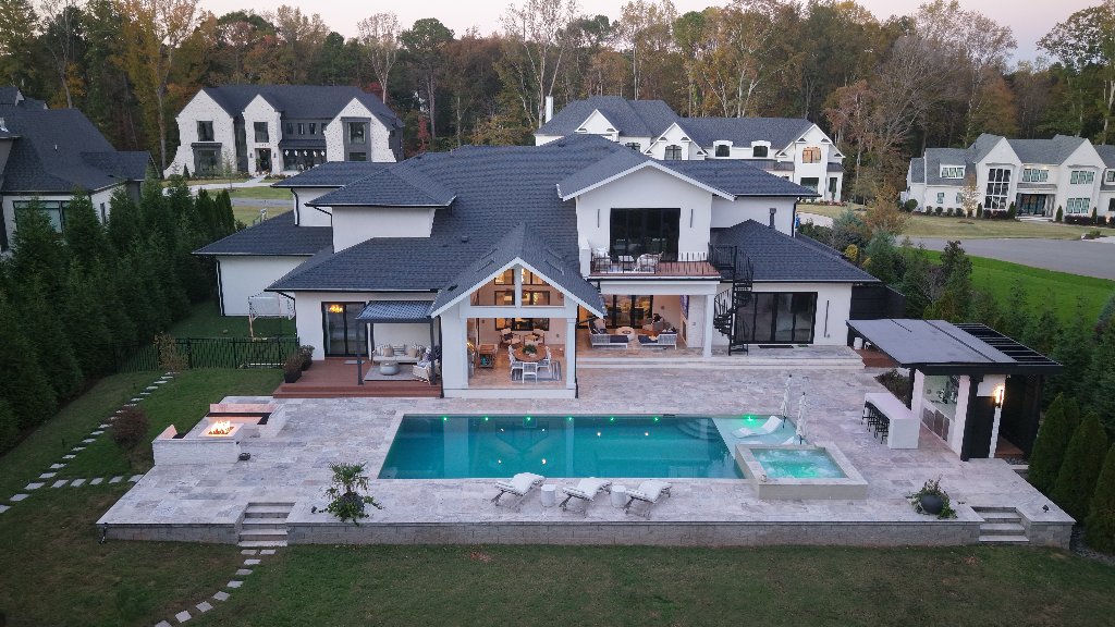 Luxury Home Aerial