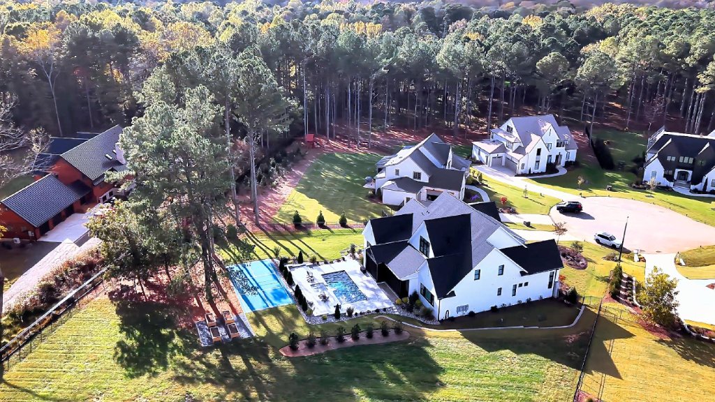 Aerial Neighborhood View