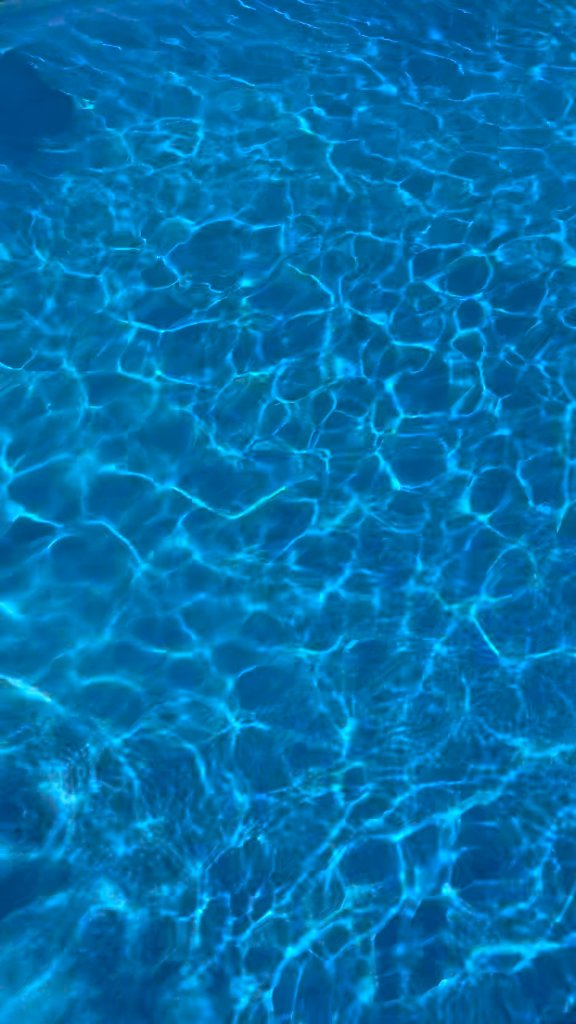 Pool after service
