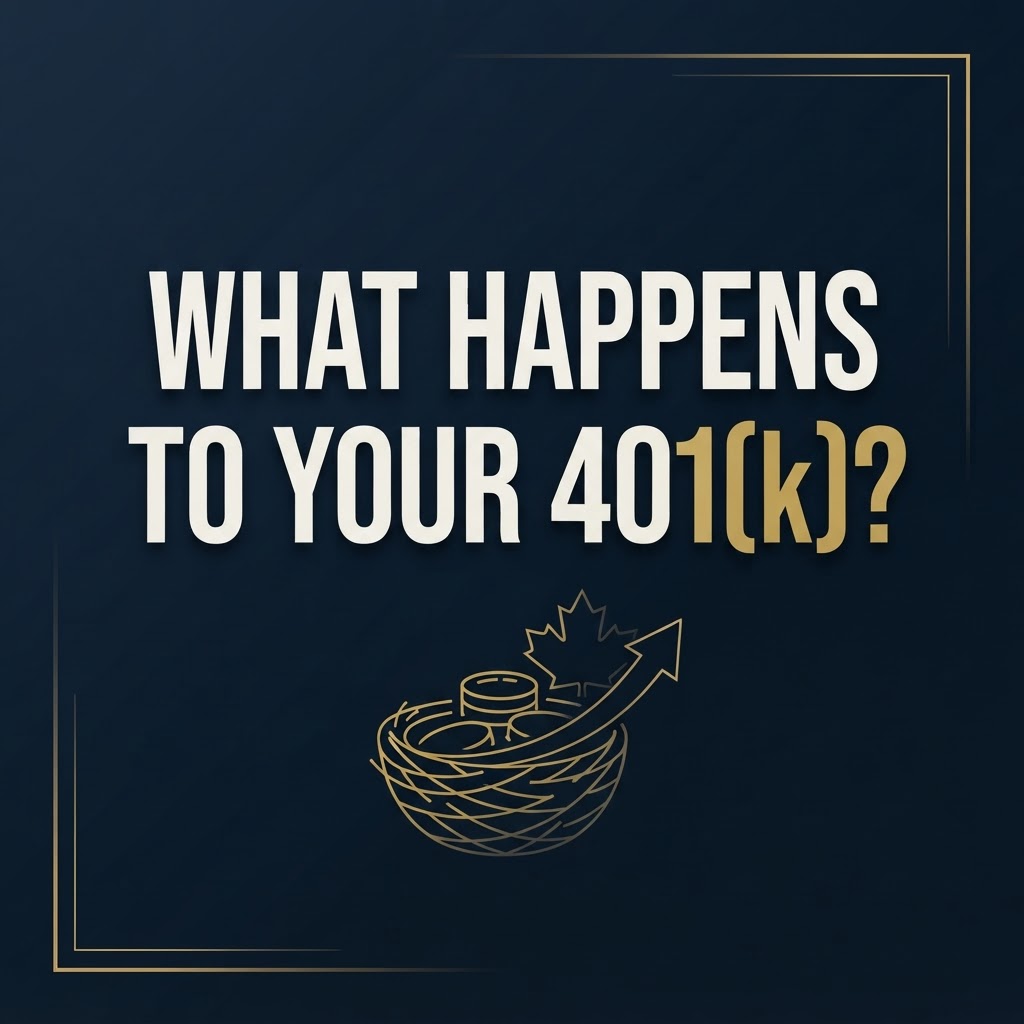 What Happens to Your 401(k), IRA and Roth IRA When You Move to Canada?