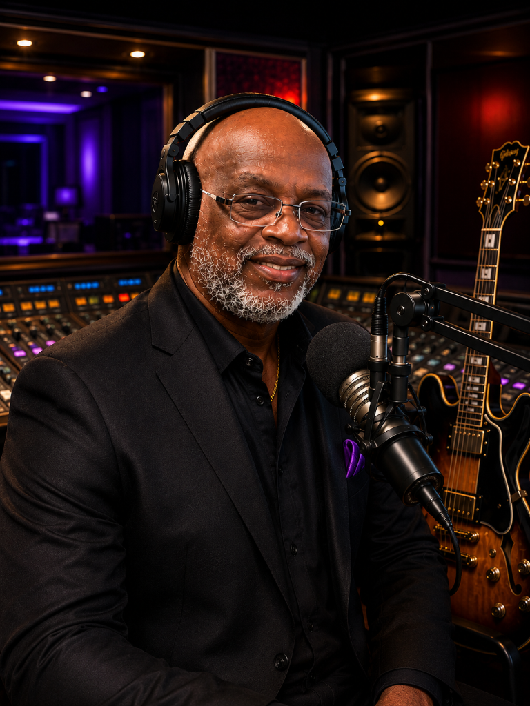 Dr. Luvjoy in the studio