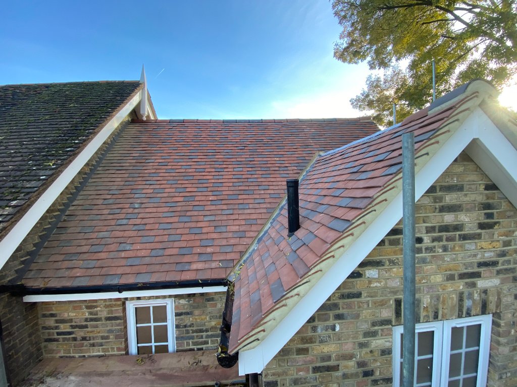 Flat Roof — Mineral Cap Sheet Completed, Essex