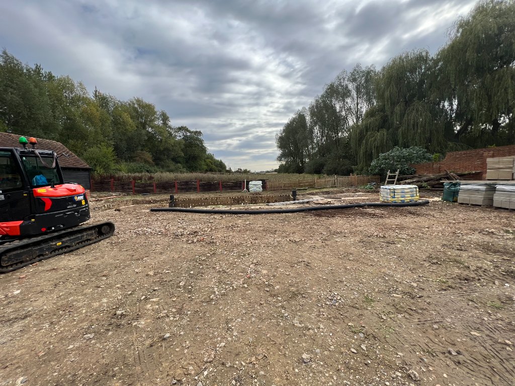 Flat Roof — EPDM Rubber Completed