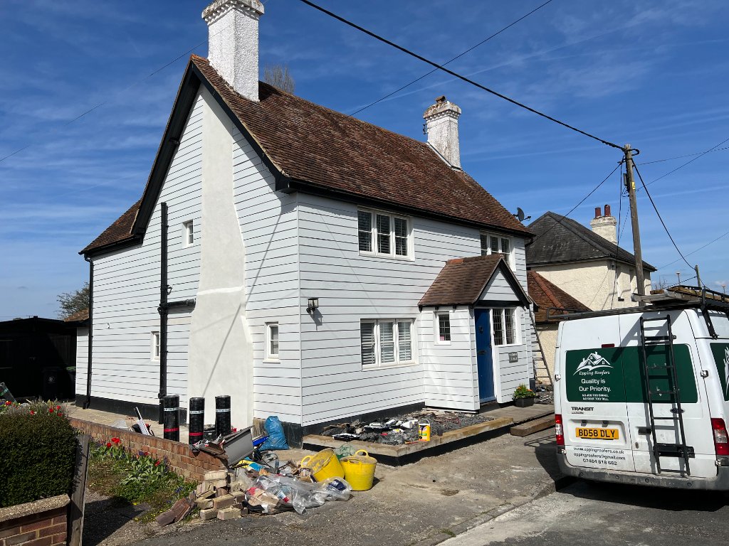 Professional roofing work in Essex