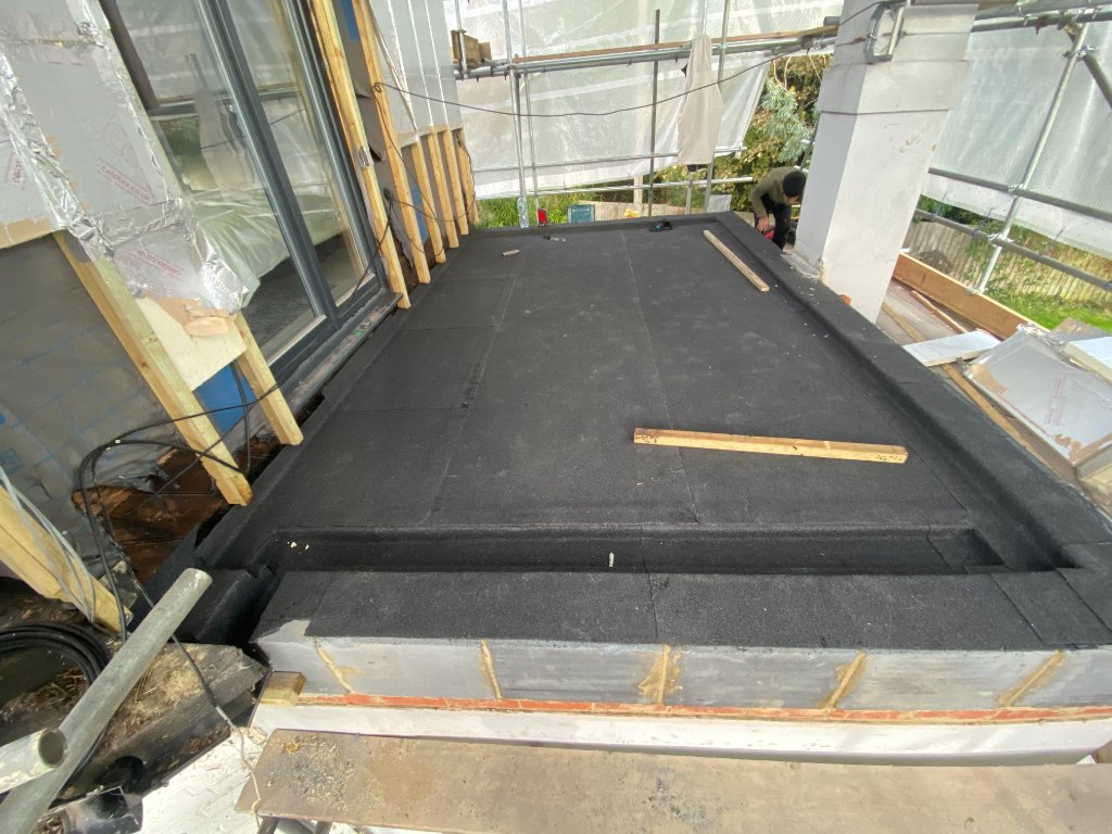Flat Roof — Final Completed Mineral Surface, Essex