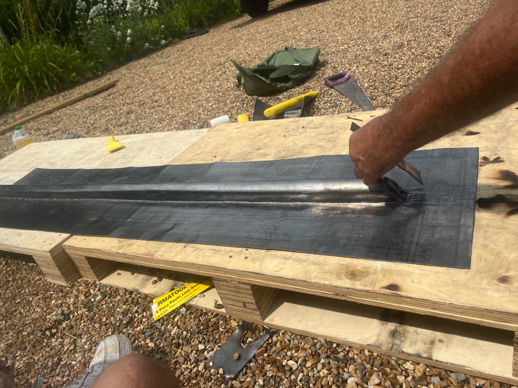 Lead Flashing — Completed Detail