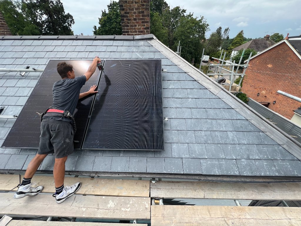 Professional roofing work in Essex