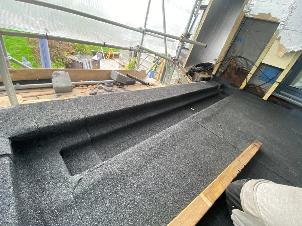 Flat Roofing — Large Area Base Layer, Essex