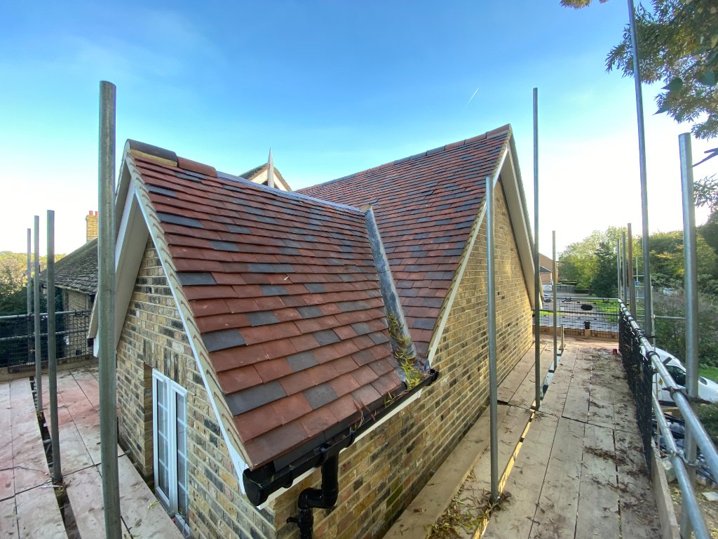 Flat Roof — Overhead View Final Stage, Essex